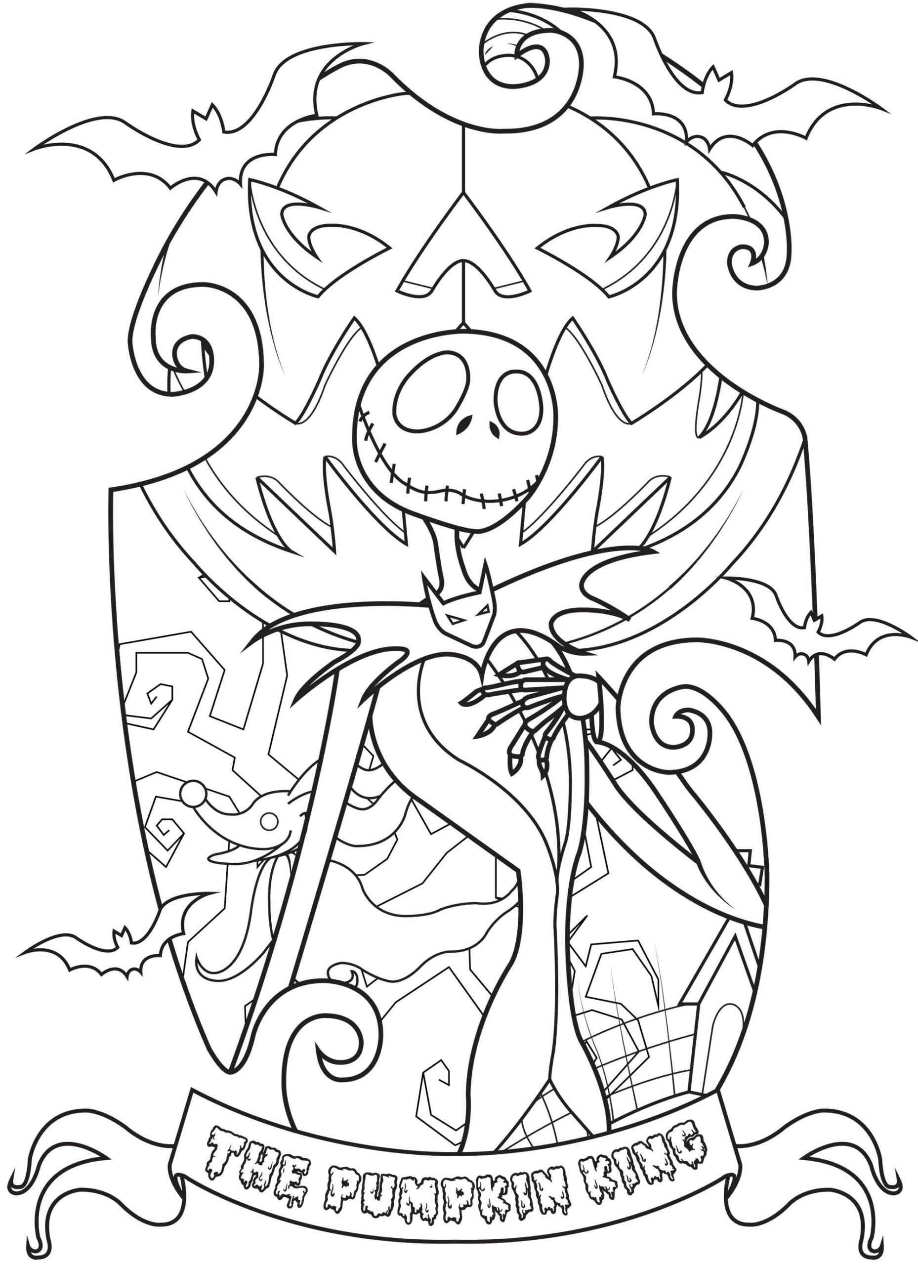Halloween Coloring Pages For Adults