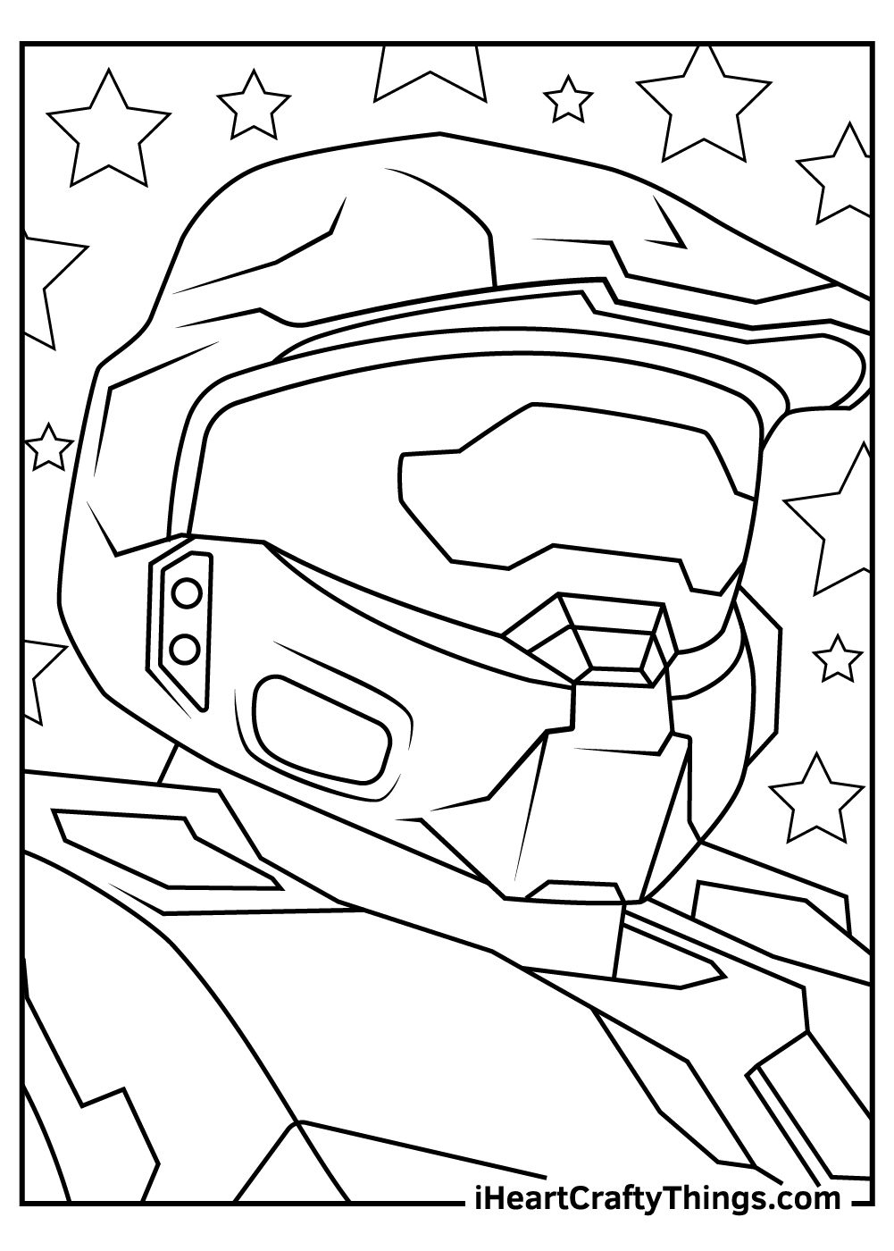 Halo Coloring Pages Updated 2021