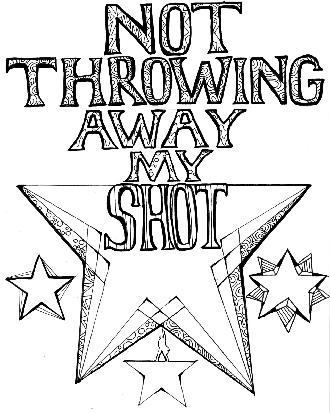 Printable Hamilton Coloring Pages