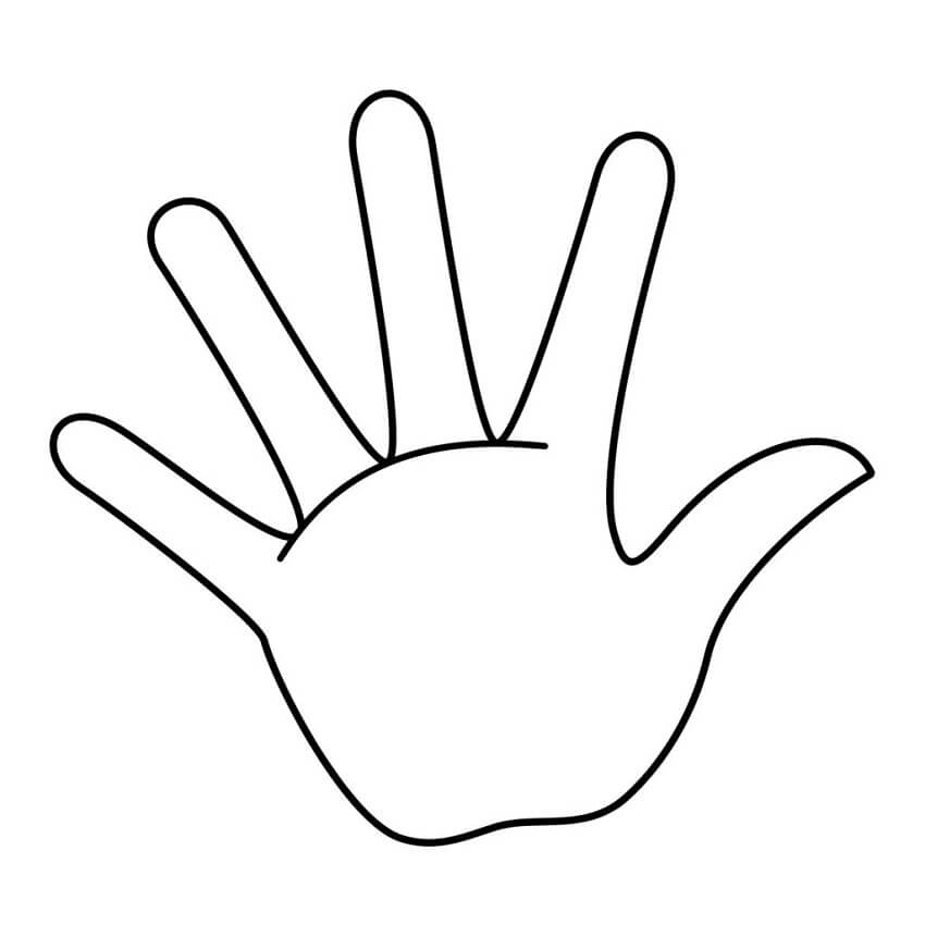 Hand Coloring Page