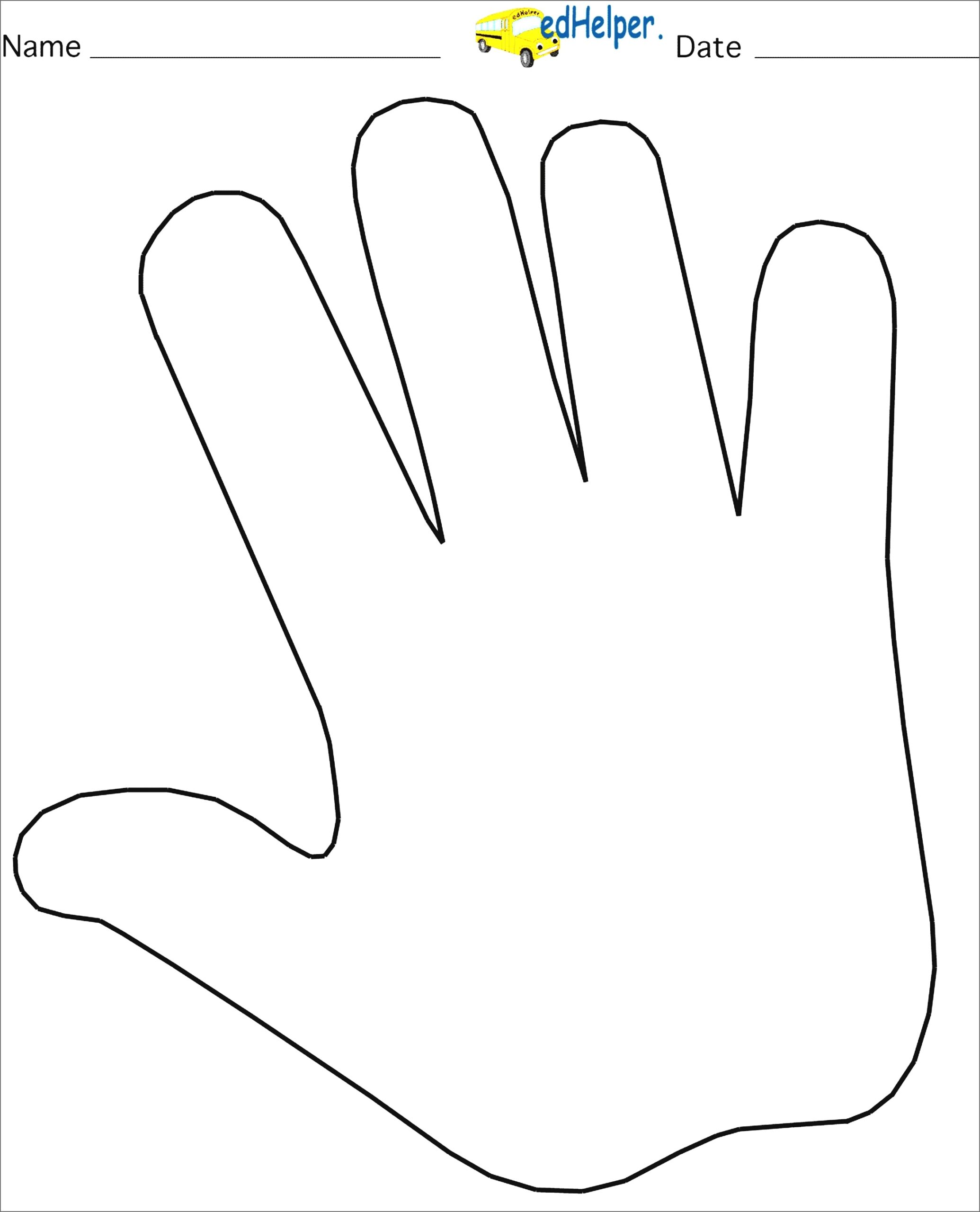 Hand Coloring Pages