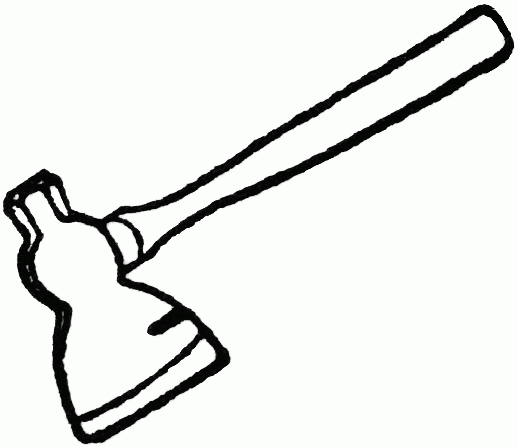 Hatchet Coloring Page Coloring Pages
