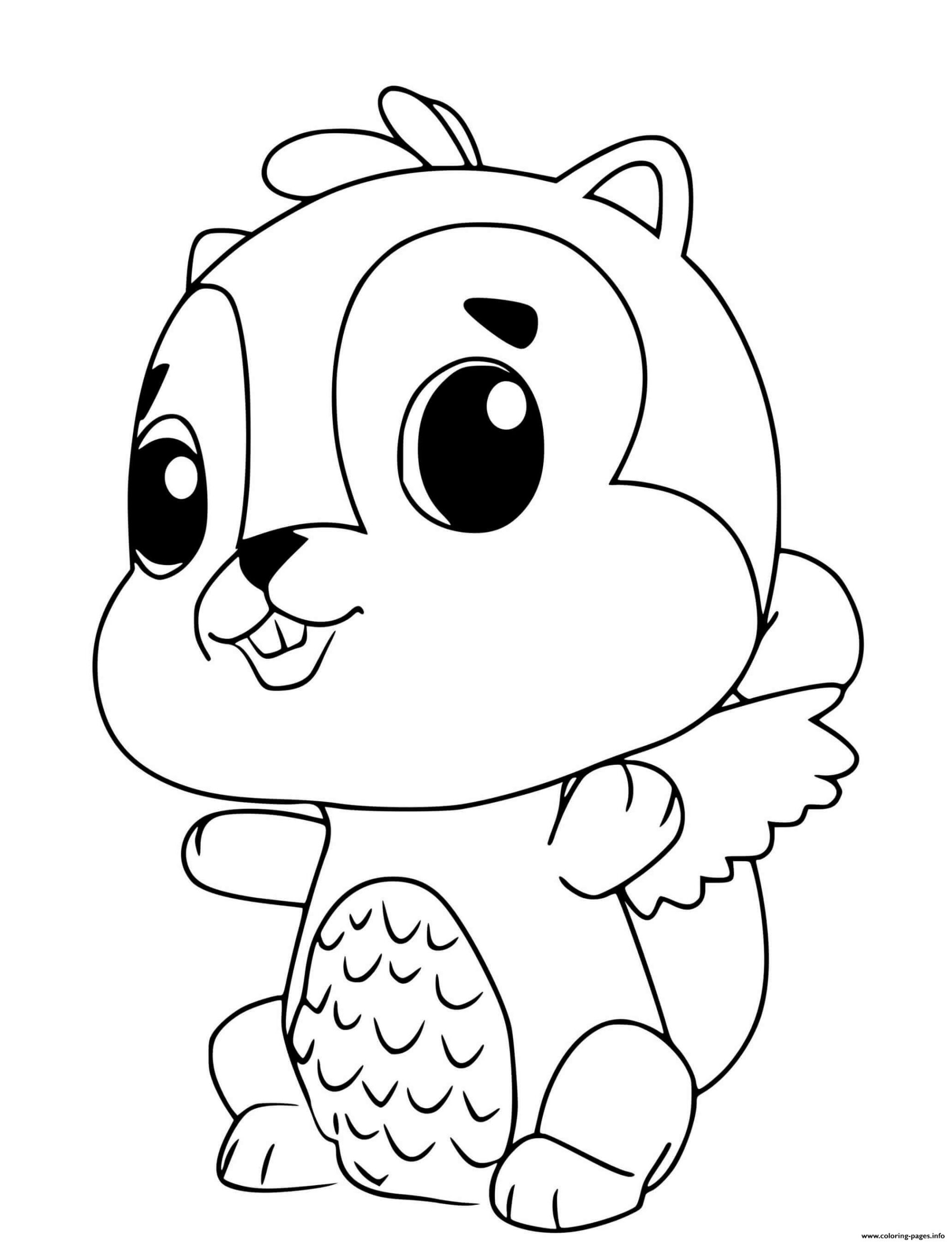 Hatchimals Chipadee Coloring Page Printable