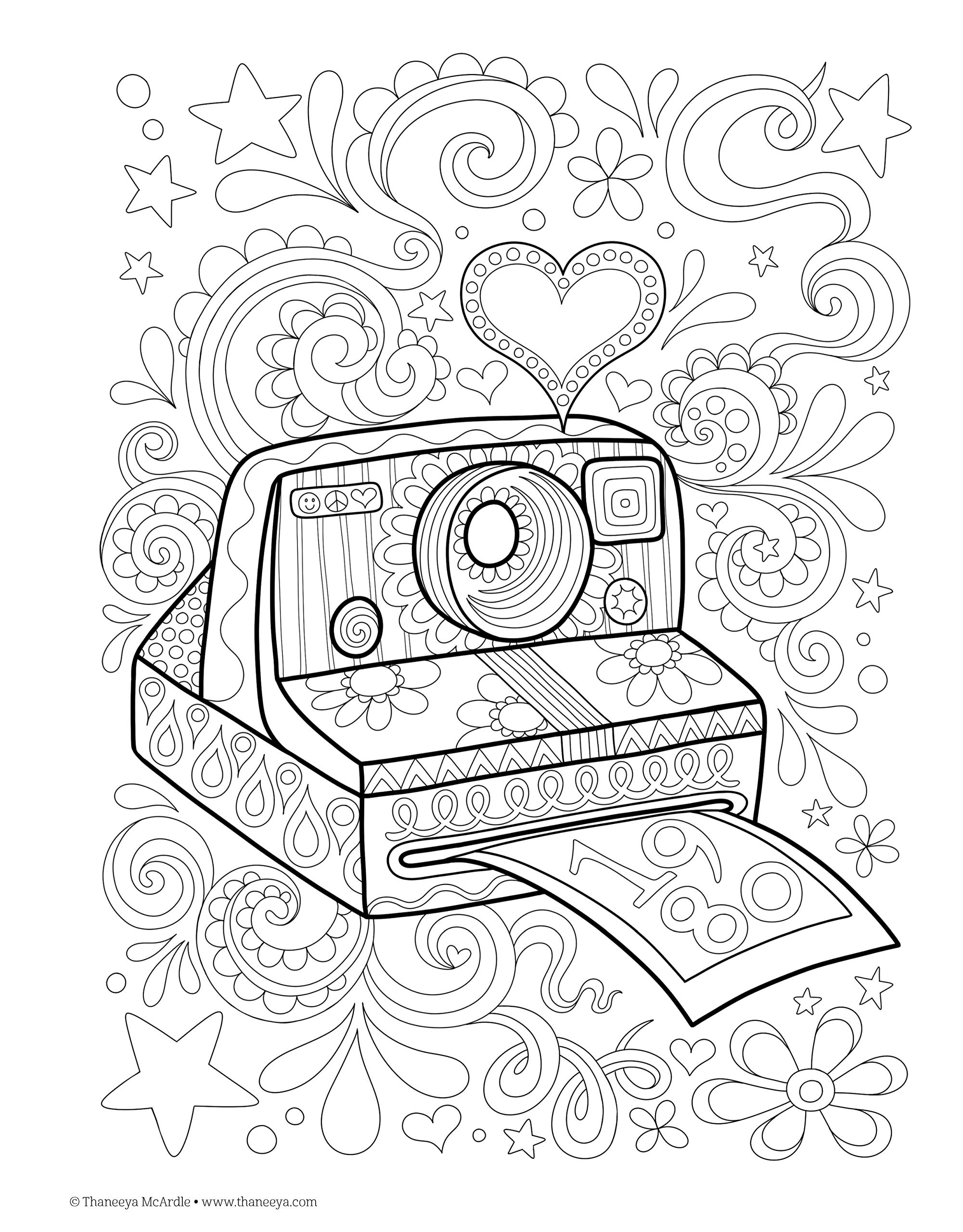 Hipster Coloring Pages Coloring Home