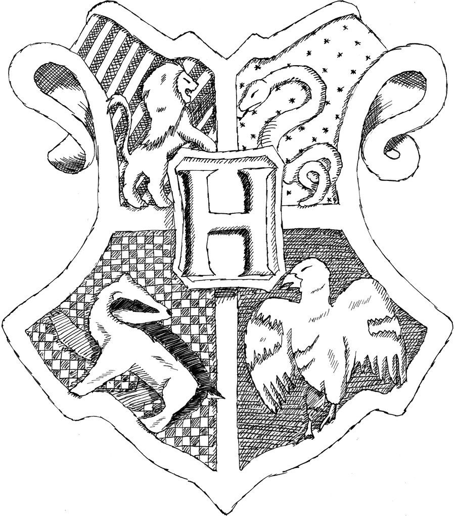 Printable Coloring Pages Harry Potter