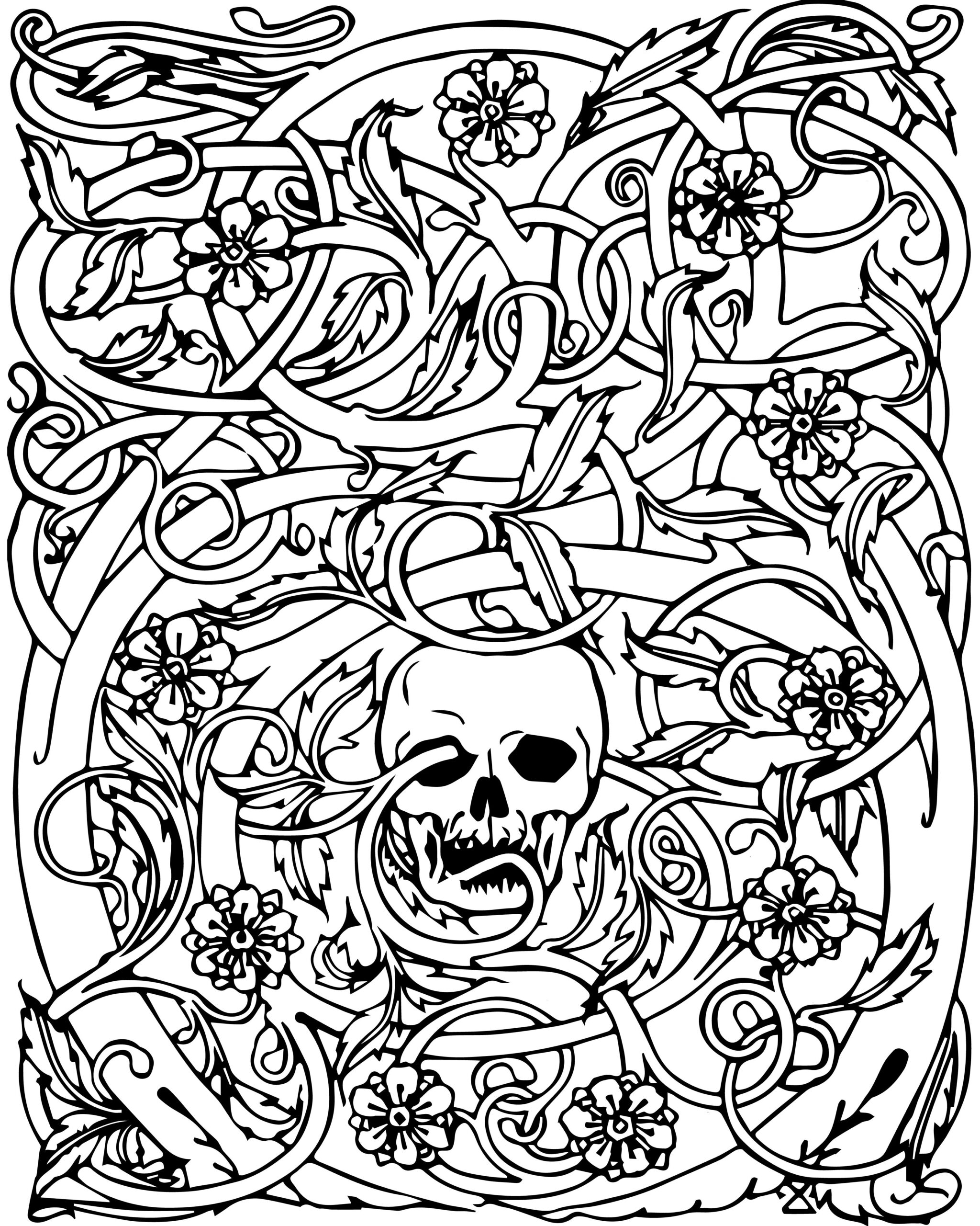 Horror Coloring Pages At GetColorings Free Printable Colorings Pages To Print And Color