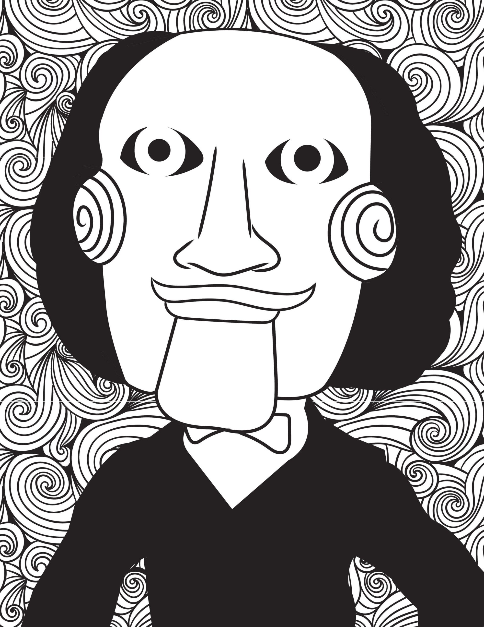 Horror Coloring Pages Printable