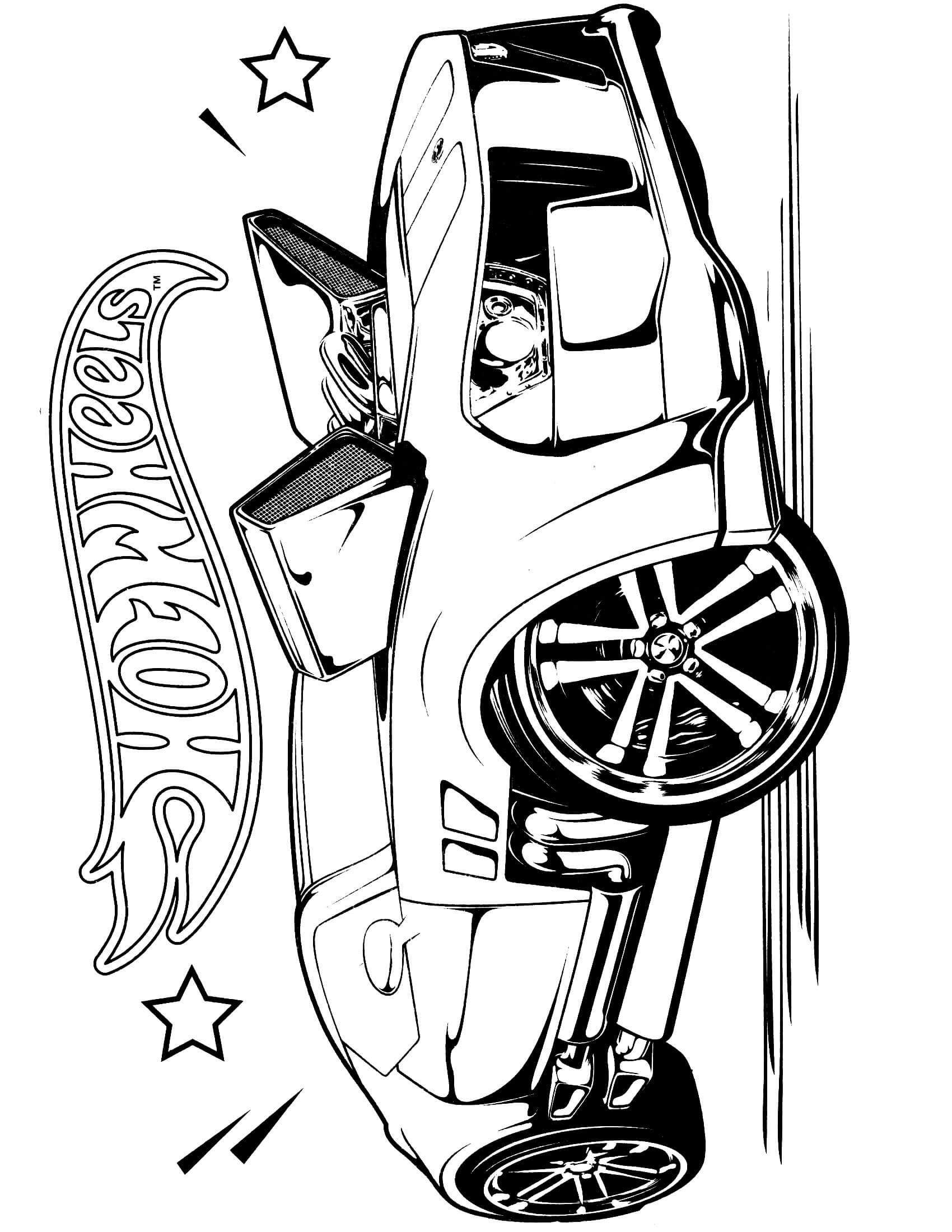 Hot Wheels Coloring Page Monster Truck Coloring Pages Coloring Pages For Boys Cartoon Coloring