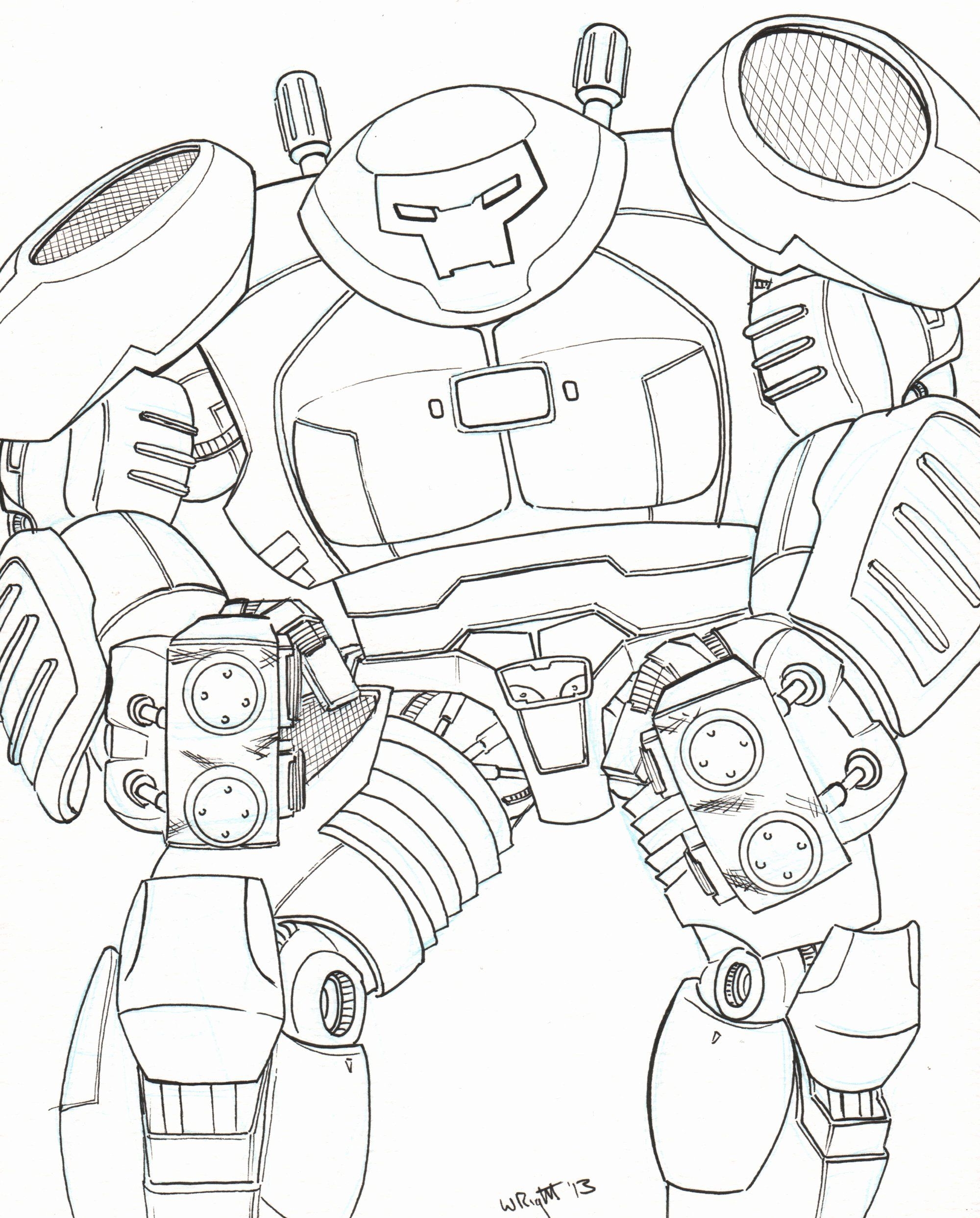 Hulkbuster Colouring Pages 101 Coloring Pages