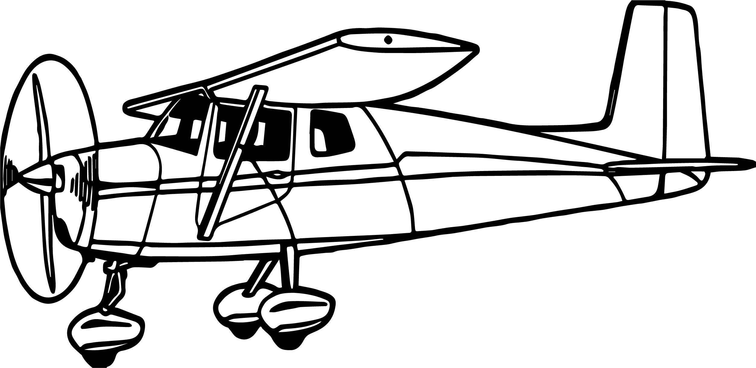 Printable Coloring Pages Of Airplanes