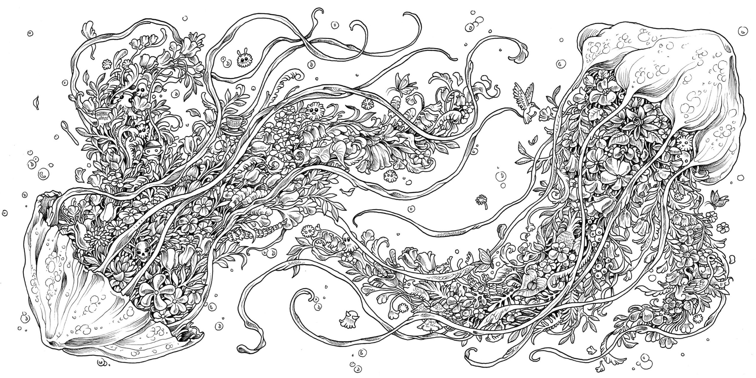 Imagimorphia Animorphia Coloring Book Bee Coloring Pages Cartoon Coloring Pages