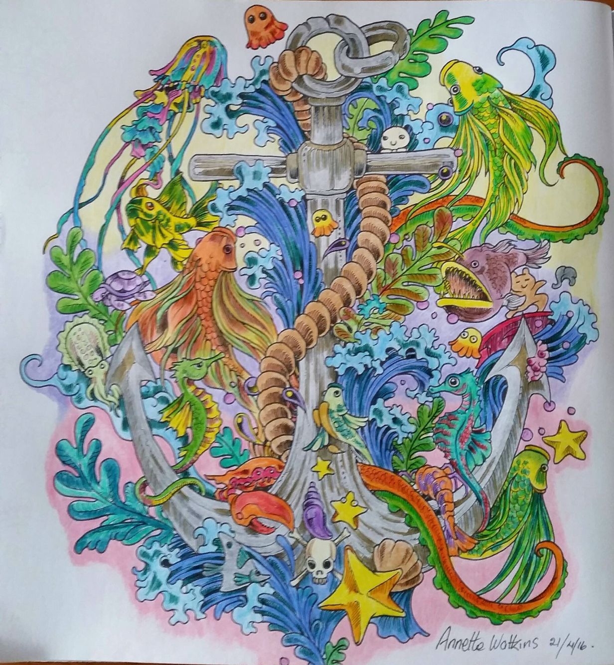 Printable Imagimorphia Coloring Pages