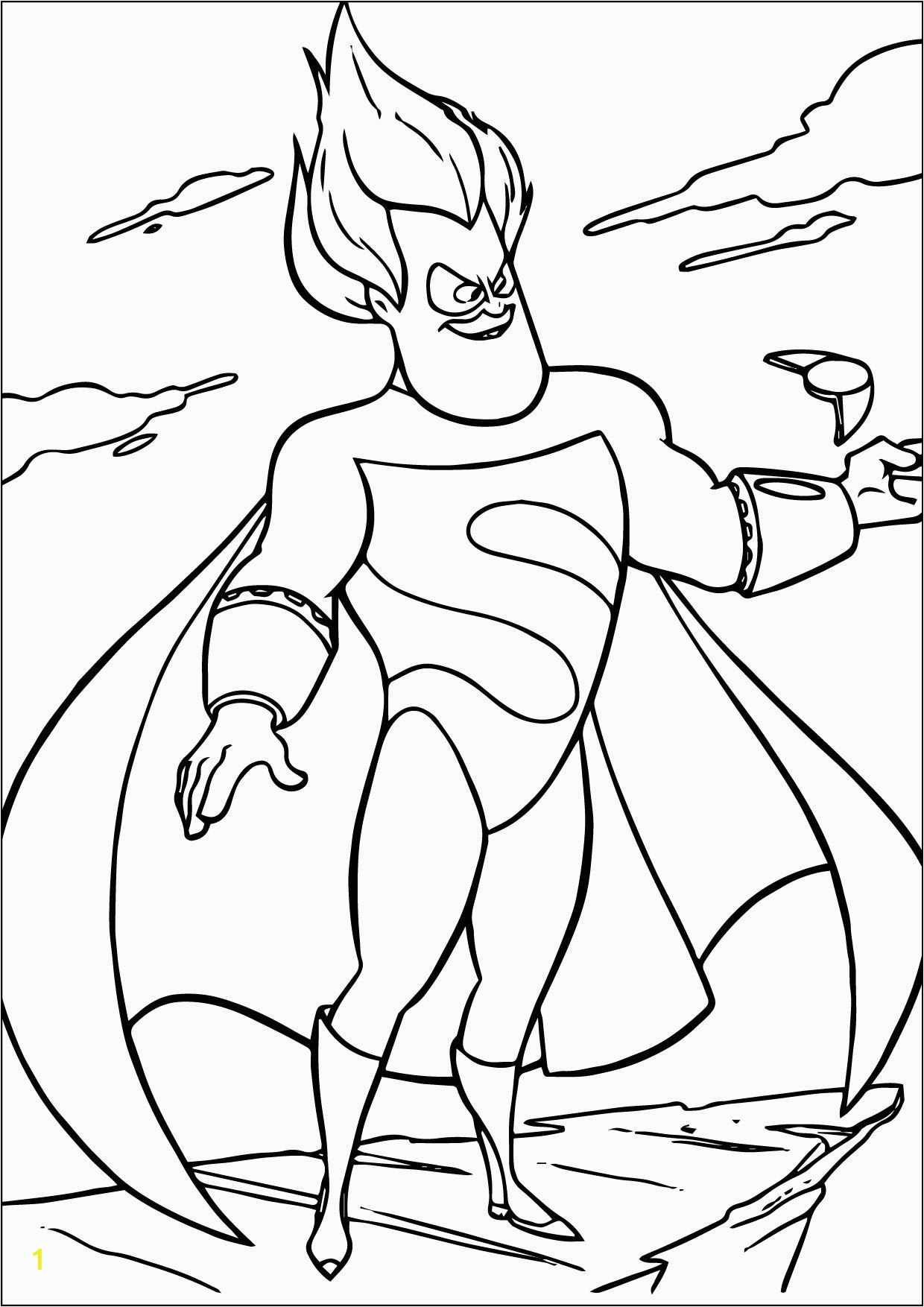 Incredibles 2 Coloring Pages Free Printable Coloring Pages