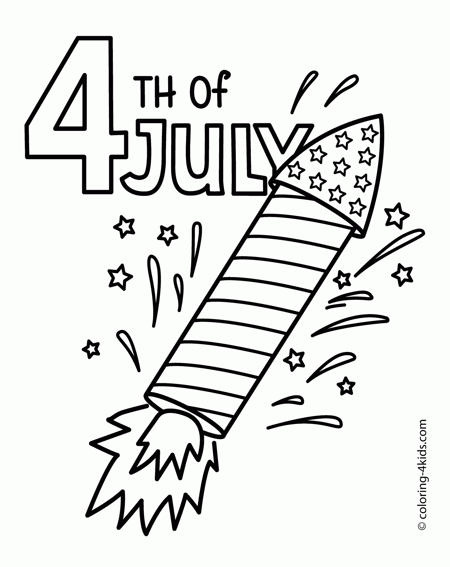 Independence Day Coloring Pages To Download And Print For Free