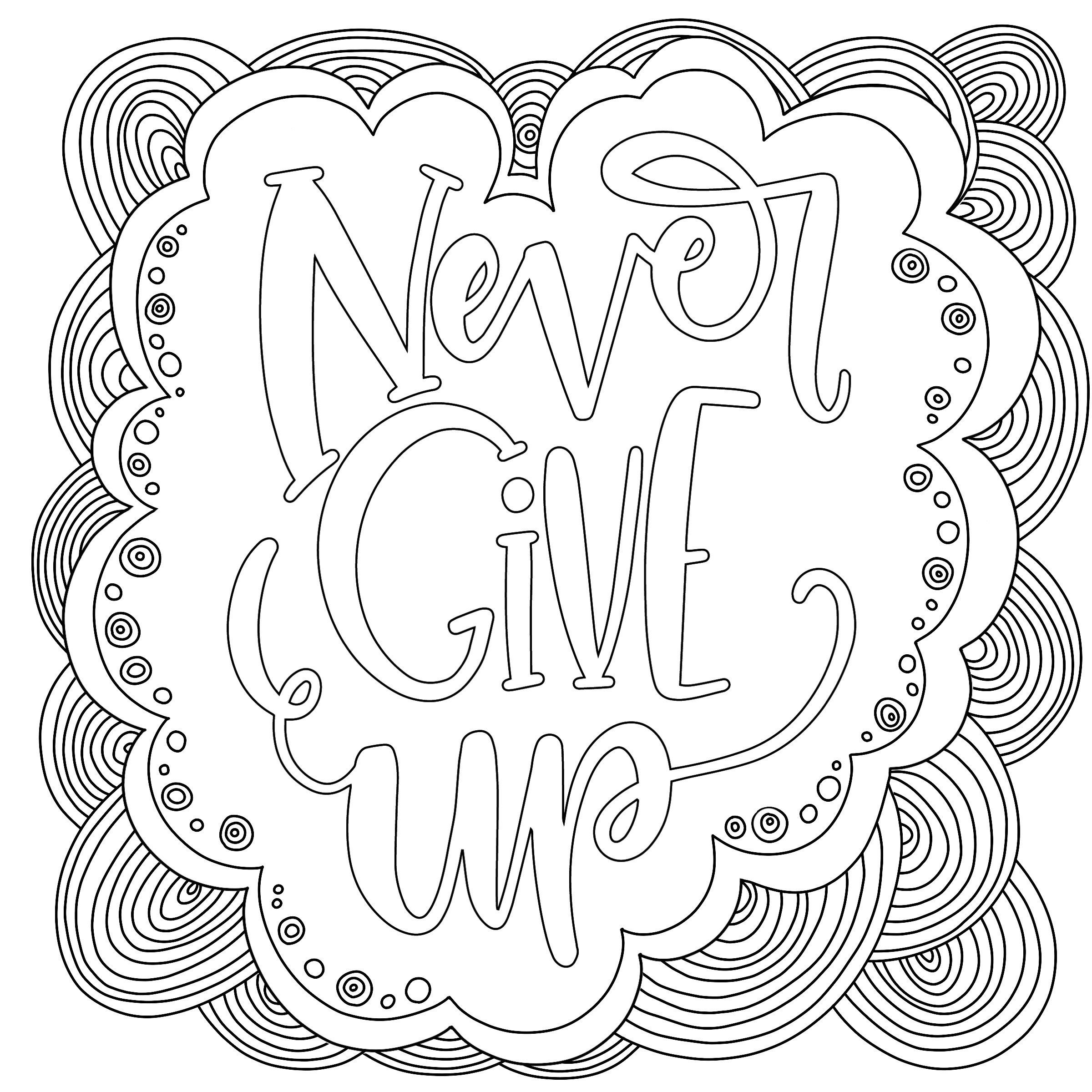 Inspirational Coloring Pages Free Printable Thekidsworksheet
