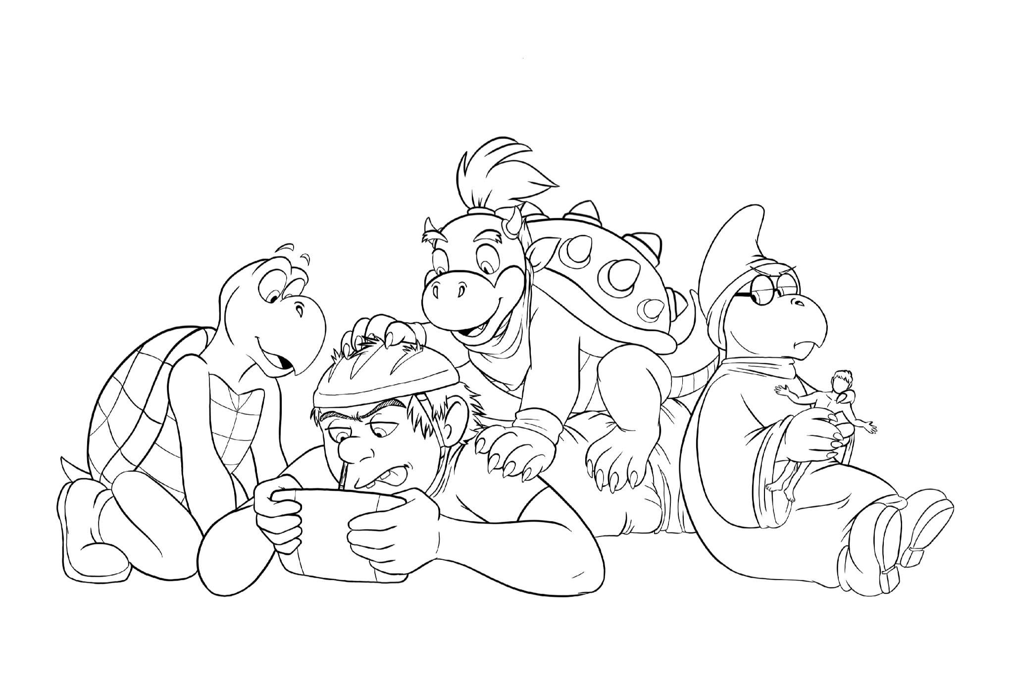 Jeffy Coloring Coloring Pages