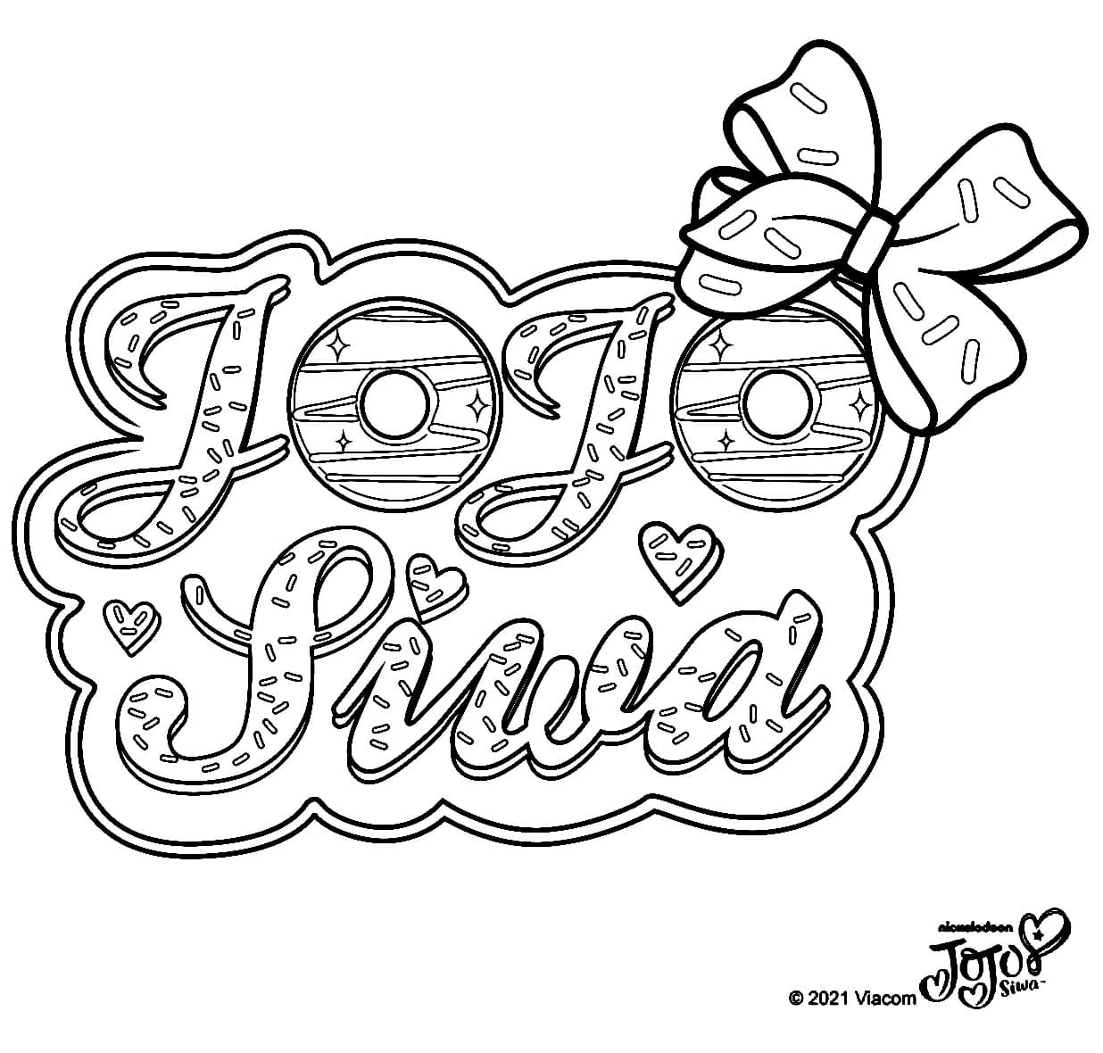 Jojo Siwa Printable Coloring Page Download Print Or Color Online For Free