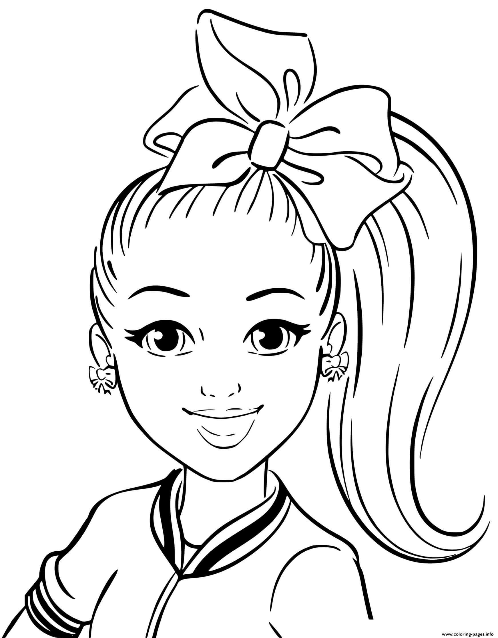 Jojo Siwa Printable Coloring Pages Printable Word Searches