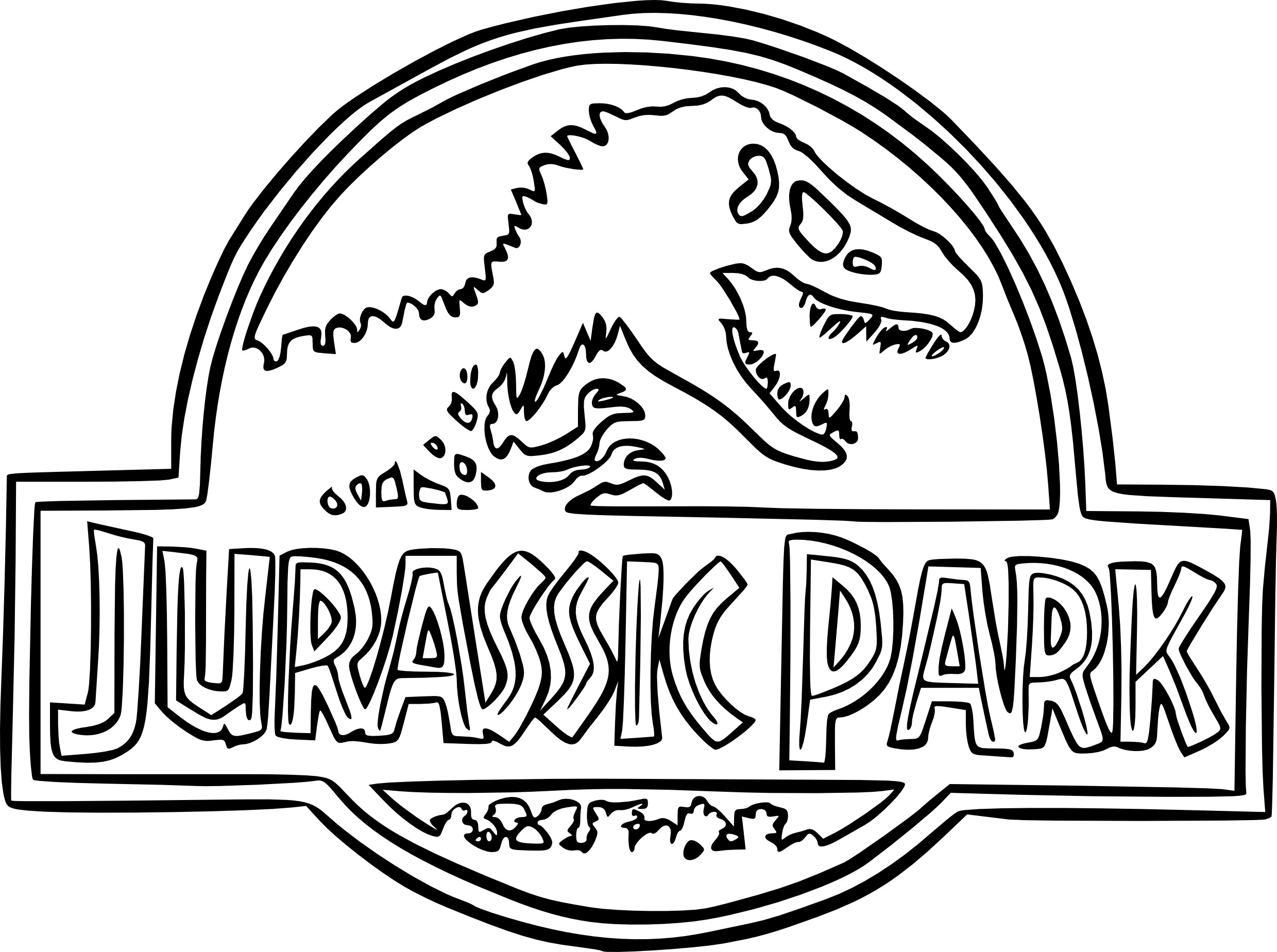 Jurassic World Coloring Pages Printable
