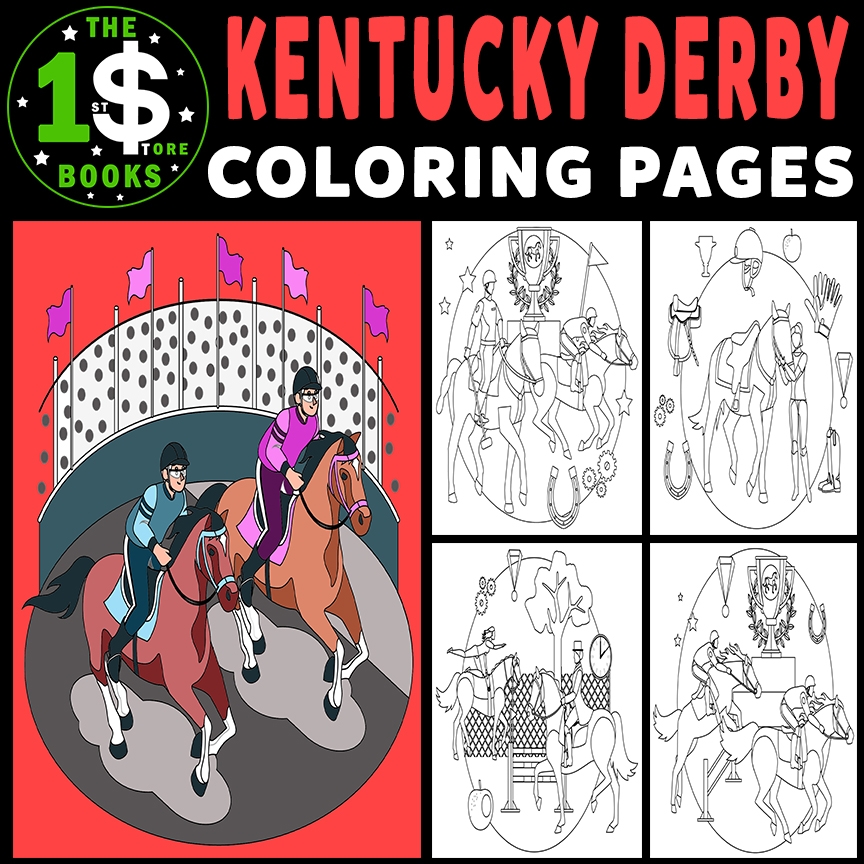 Kentucky Derby Coloring Pages 02 May Holiday Coloring Sheets Made By Teachers