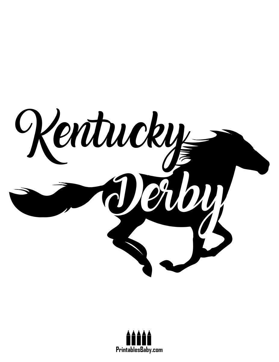 Kentucky Derby Coloring Pages Printables