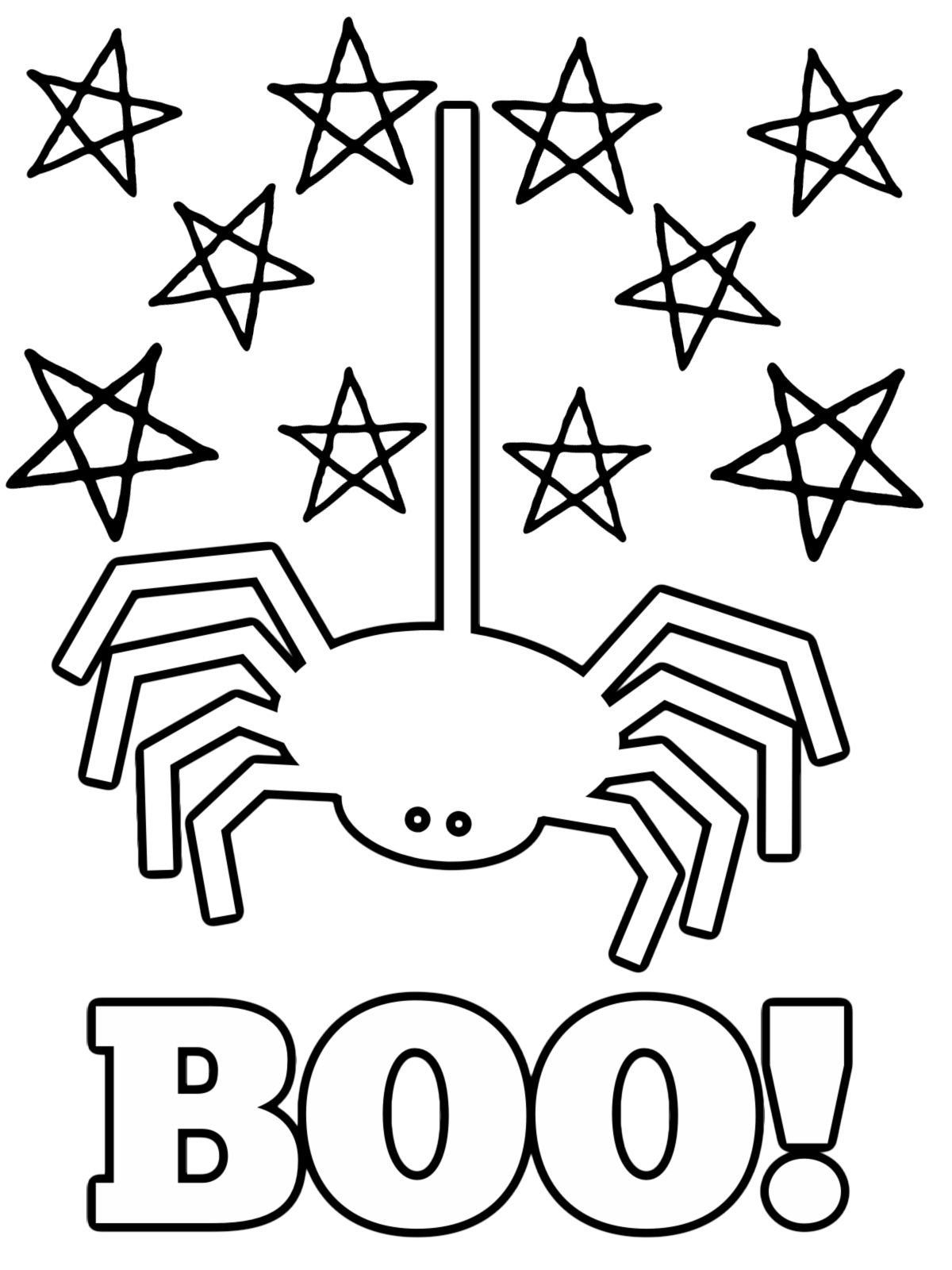 Kids Halloween Coloring Pages