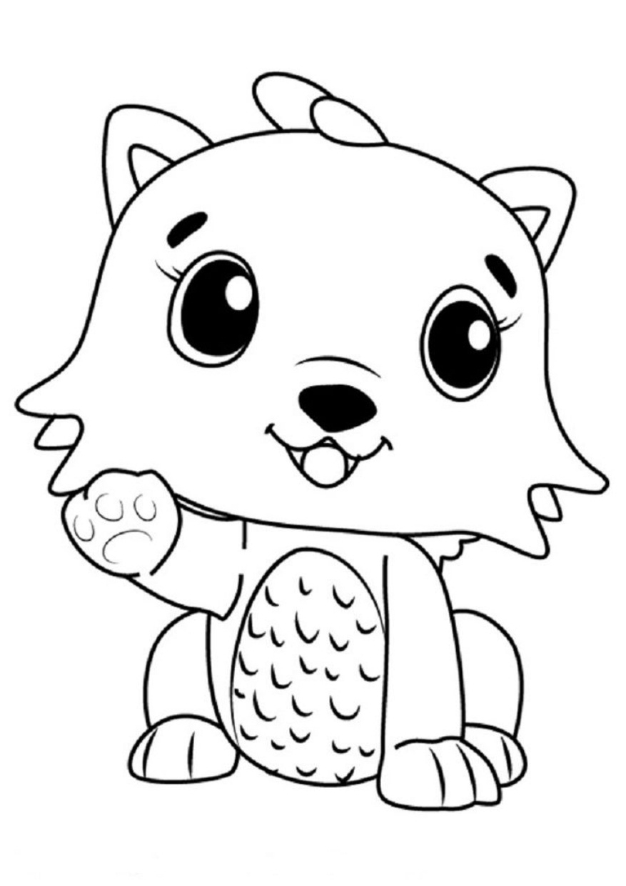 Kittycan Hatchimal Coloring Page Free Printable Coloring Pages For Kids