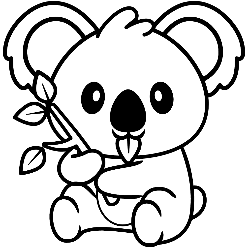 Koala Coloring Pages Printable For Free Download