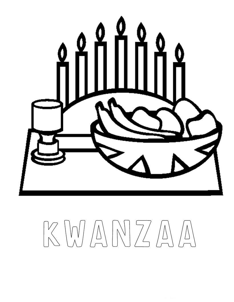 Printable Coloring Pages On Kwanzaa