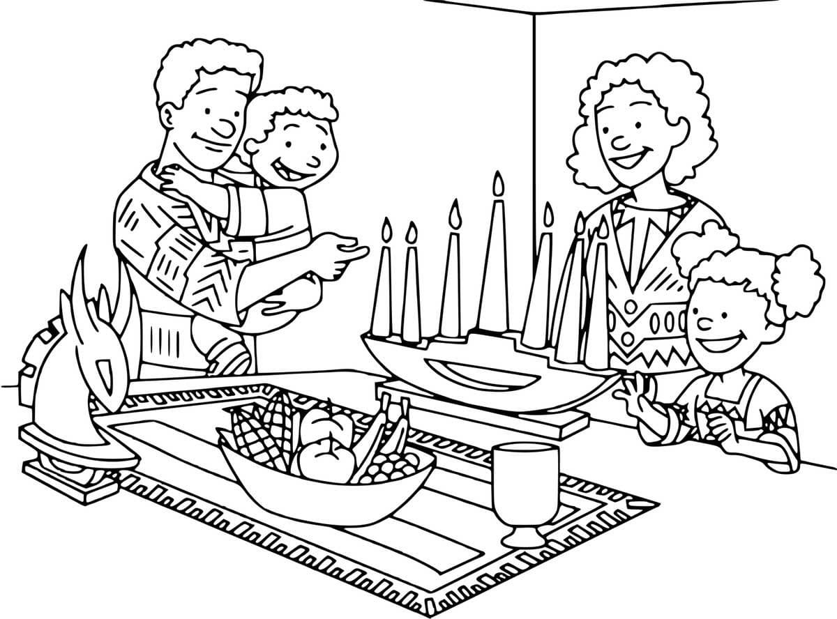Kwanzaa Coloring Pages For Kids