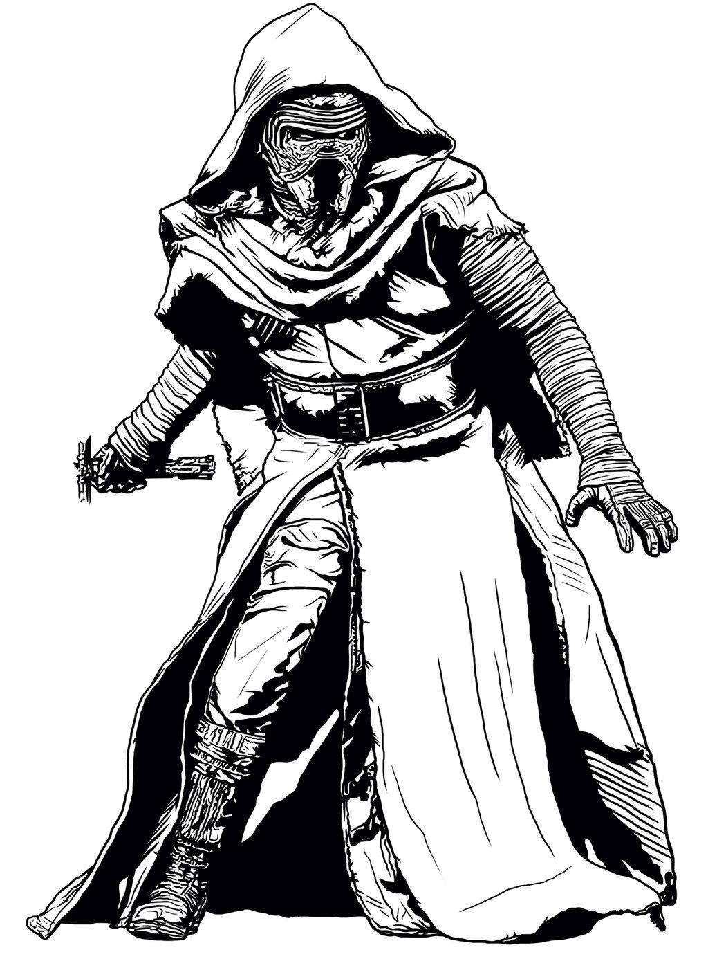 Kylo Ren Coloring Pages Best Coloring Pages For Kids