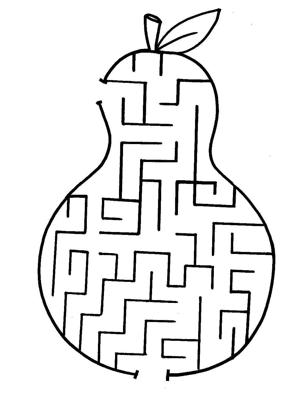Labyrinths 126480 Educational Free Printable Coloring Pages