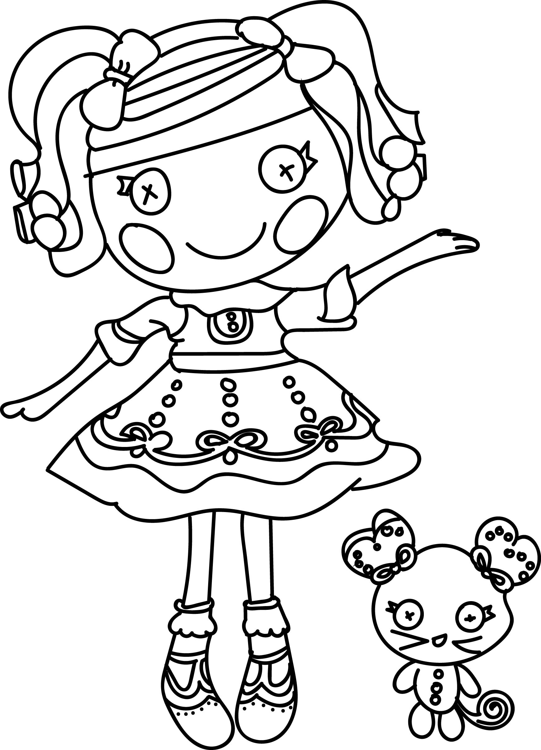 Lalaloopsy Coloring Pages Best Coloring Pages For Kids
