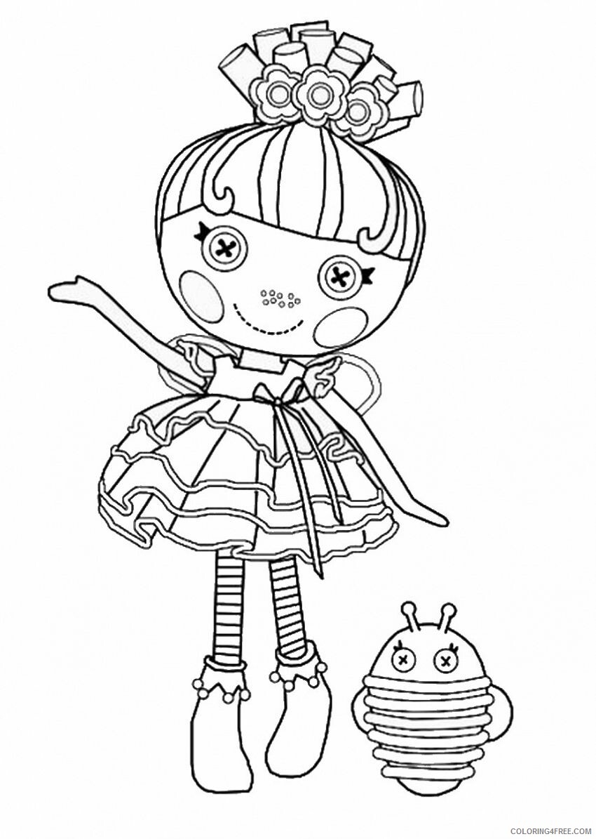 Lalaloopsy Free Printable Coloring Pages