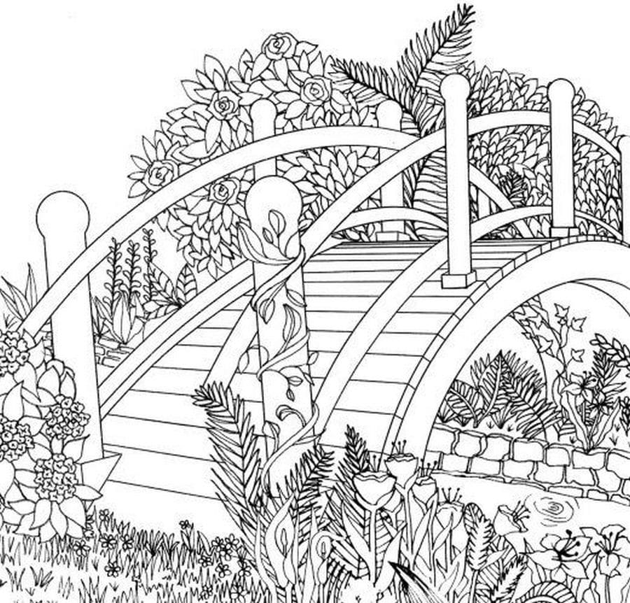Landscape Coloring Pages Printable