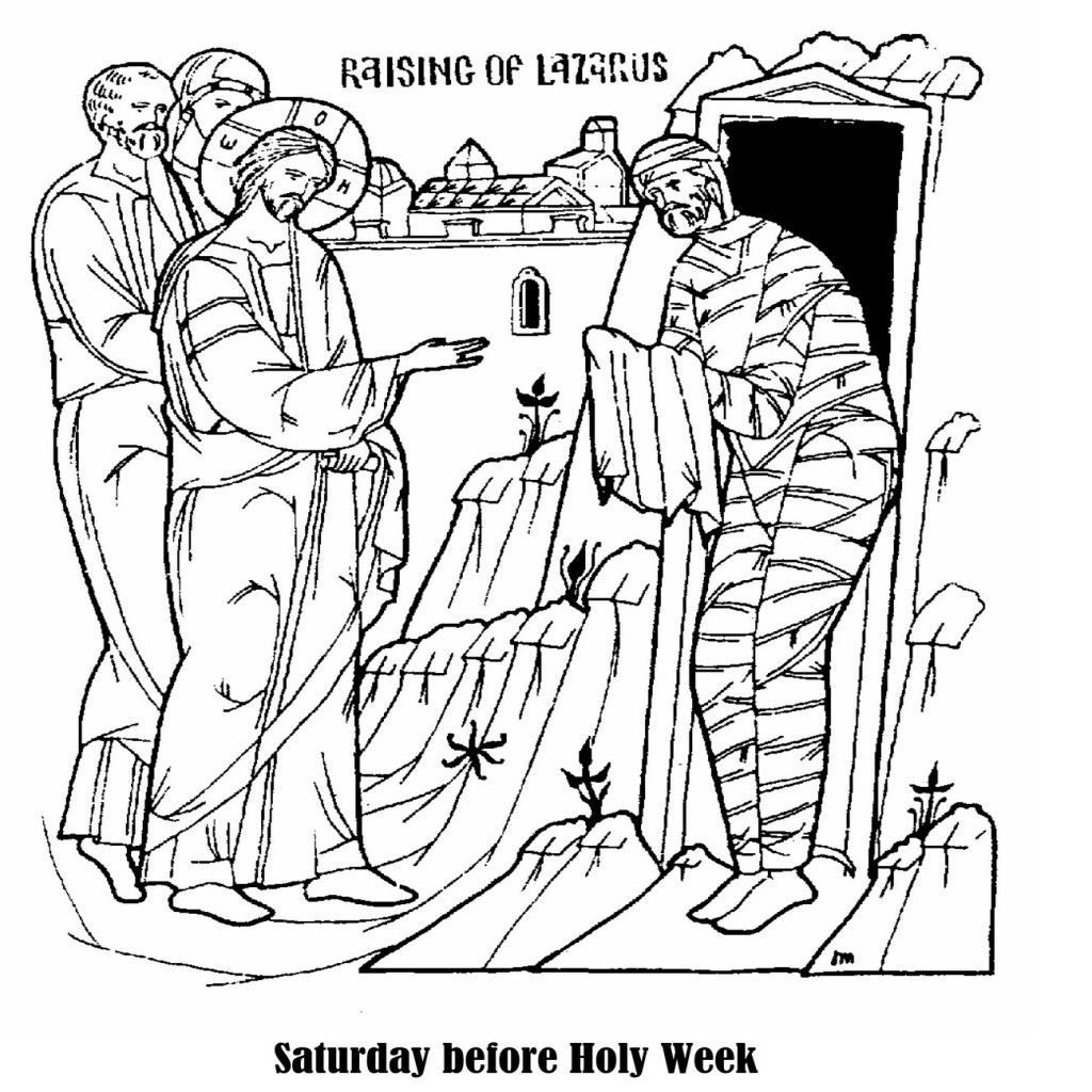Lazarus Coloring Page At GetColorings Free Printable Colorings Pages To Print And Color