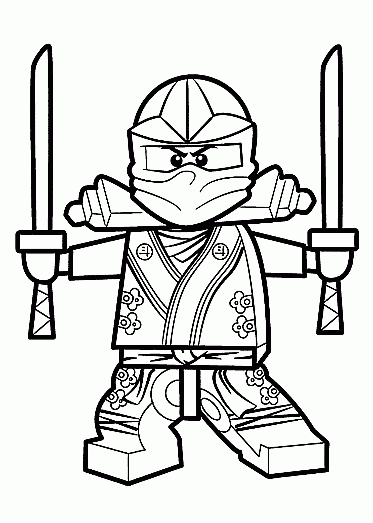 Printable Ninjago Coloring Pages