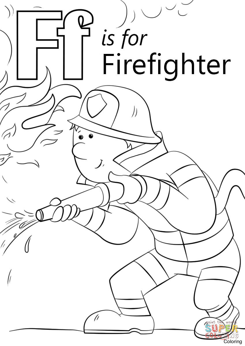 Letter F Coloring Pages For Preschoolers At GetColorings Free Printable Colorings Pages To