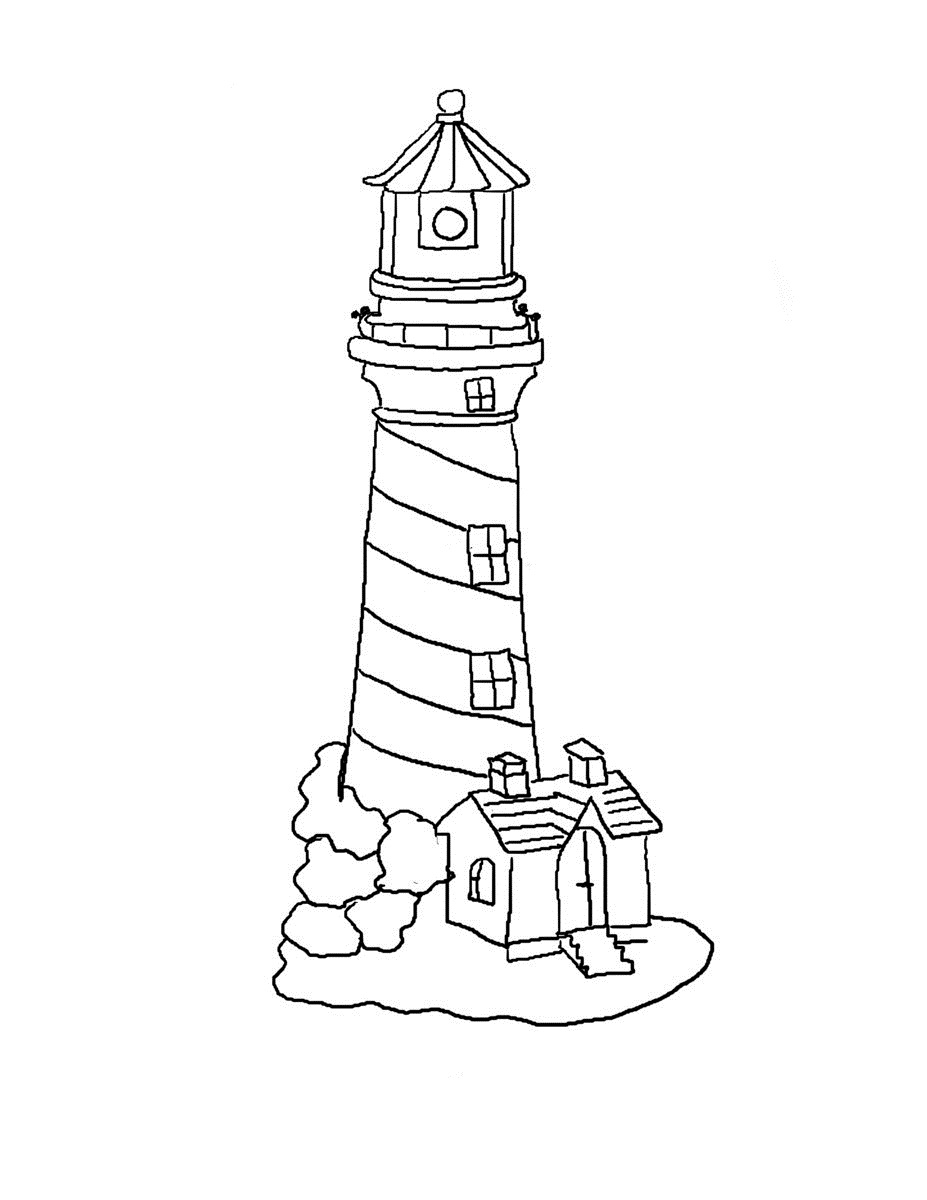 Lighthouse Coloring Pages To Download And Print For Free