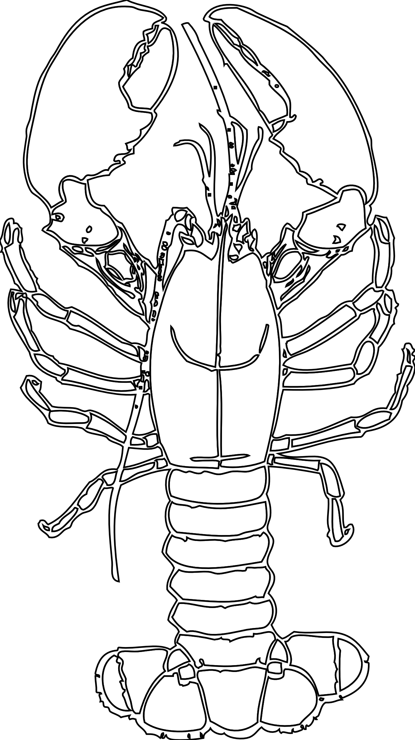 Lobsters Coloring Pages Coloring