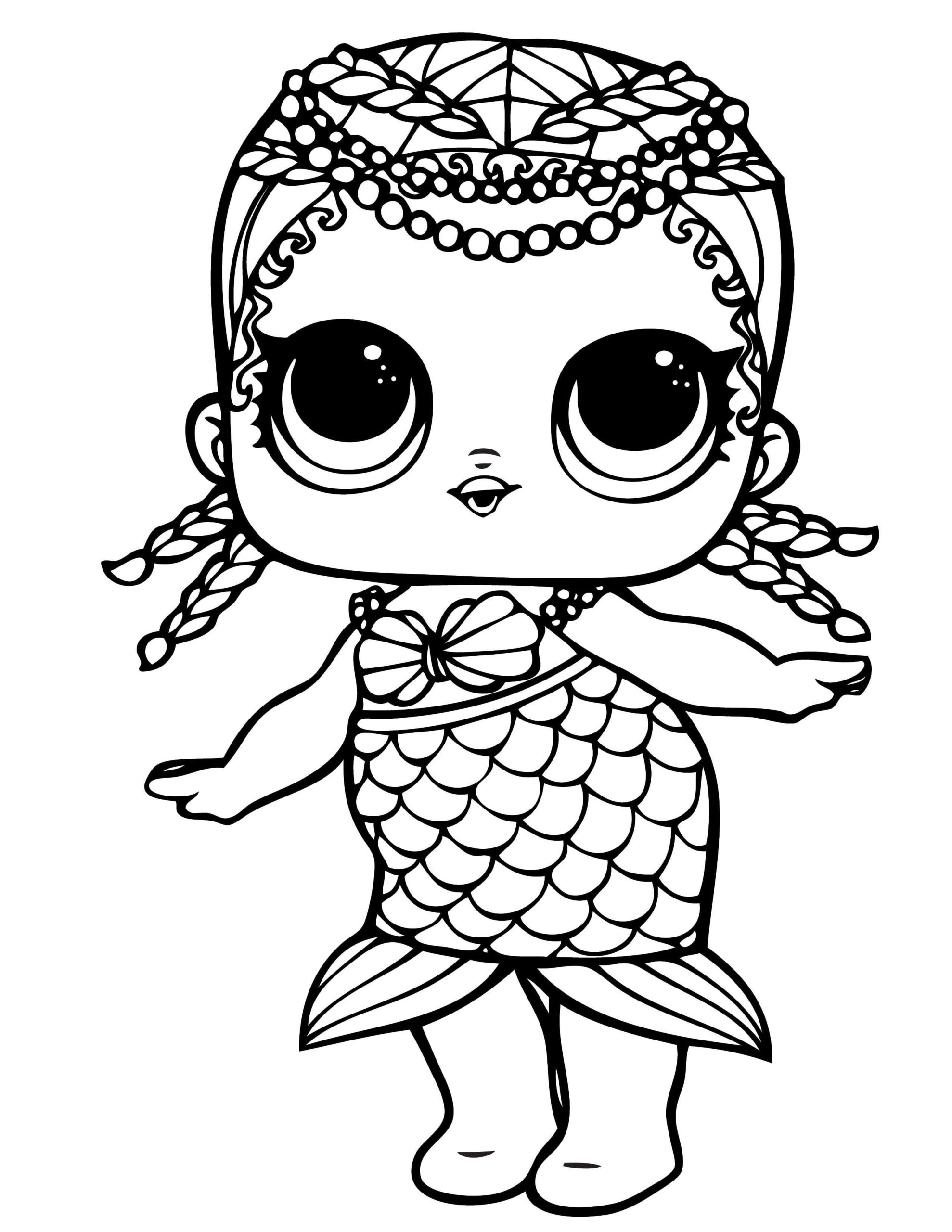 LOL Dolls Coloring Pages Best Coloring Pages For Kids Mermaid Coloring Pages Unicorn