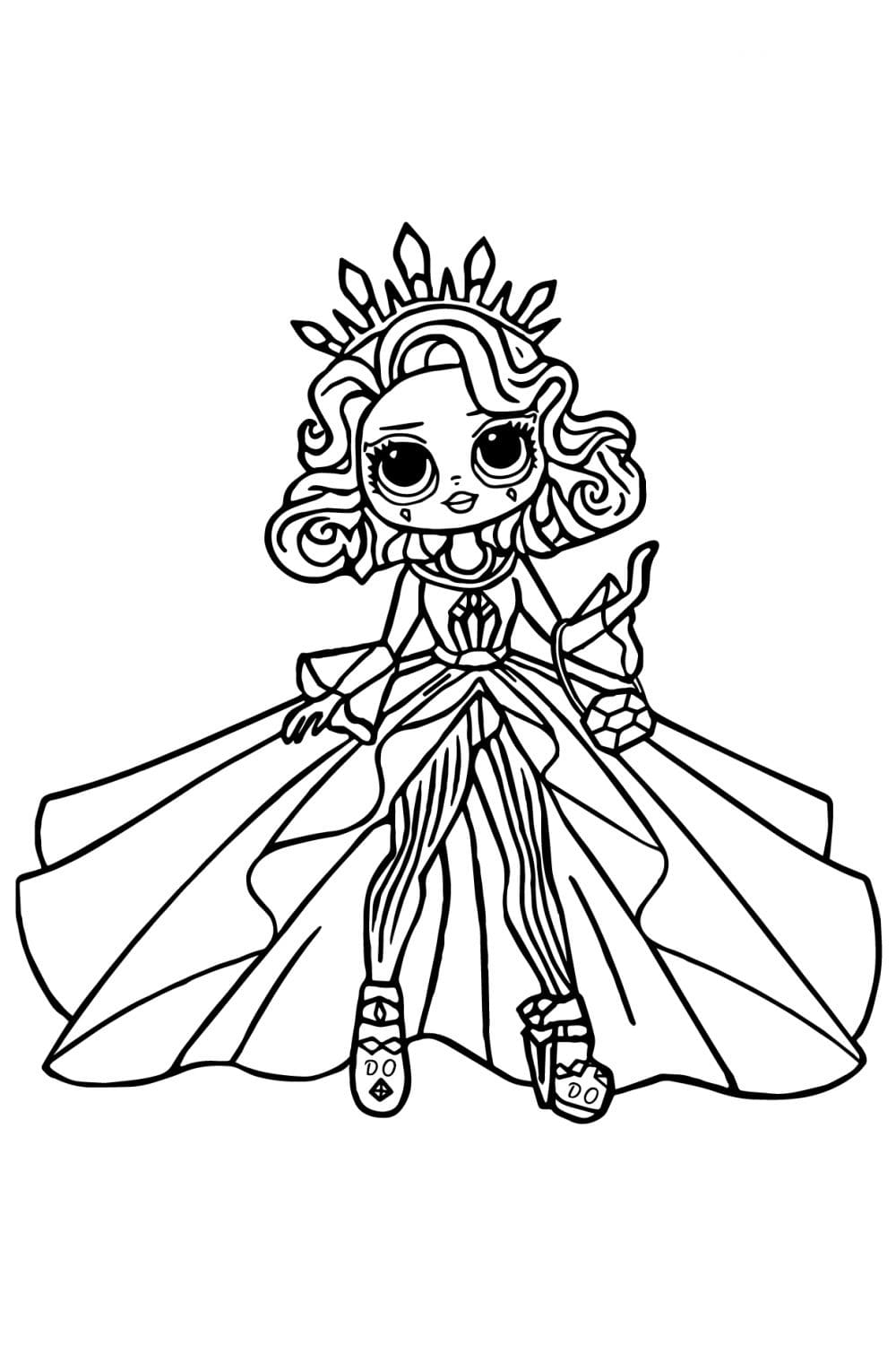 LOL OMG Easter Coloring Page Free Printable Coloring Pages For Kids