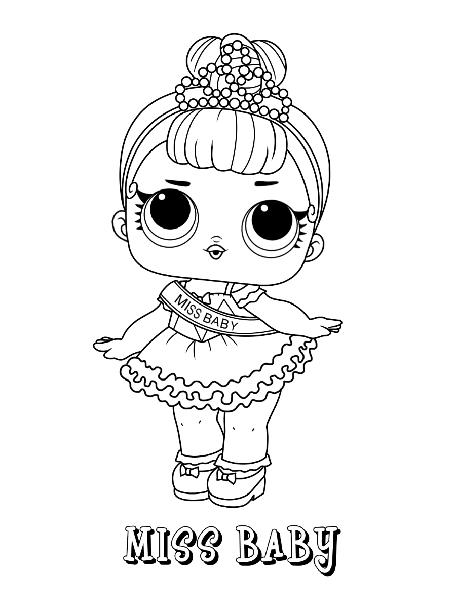 LOL Surprise Coloring Pages Print And Color