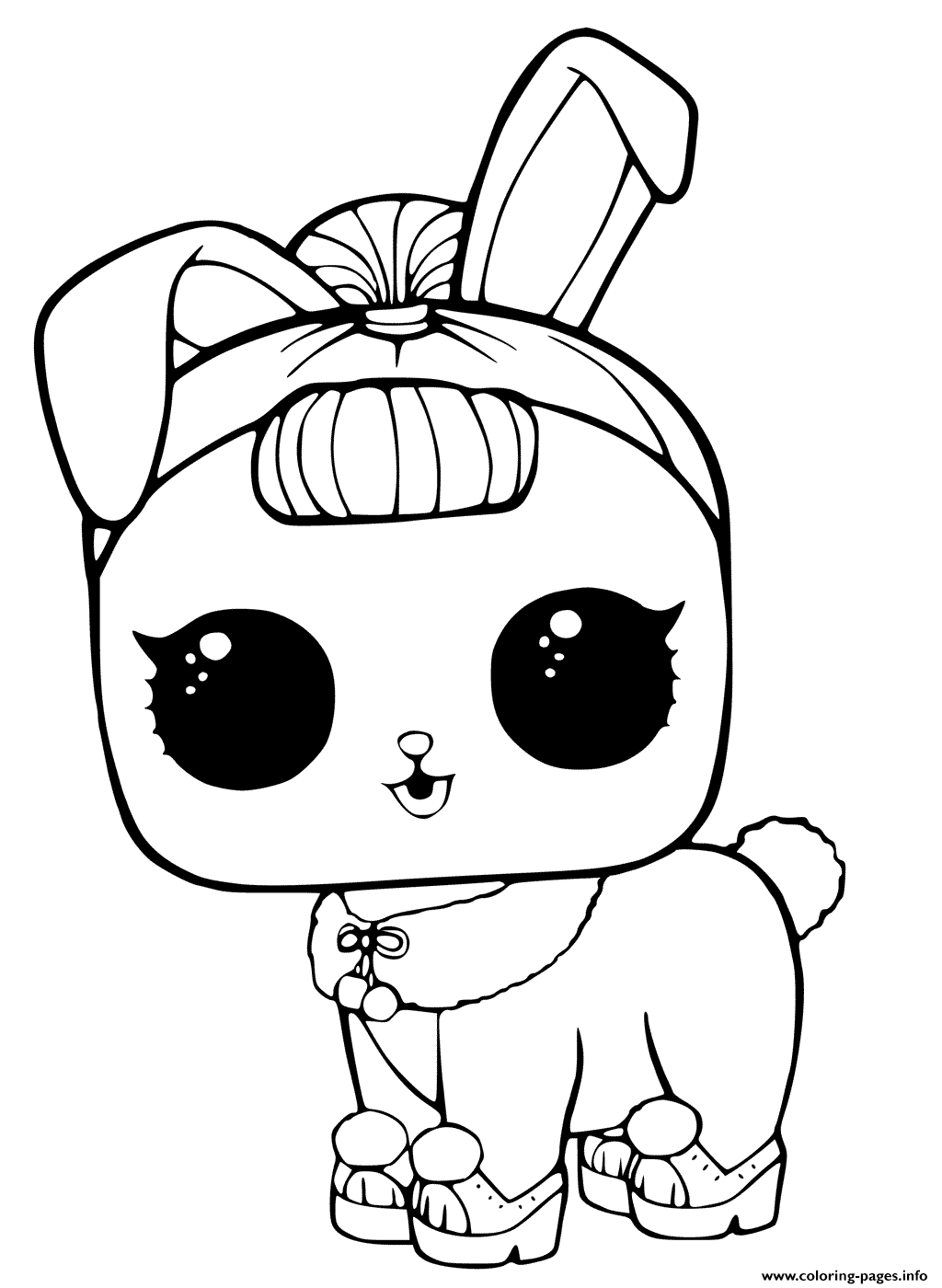 Lol Pets Printable Coloring Pages