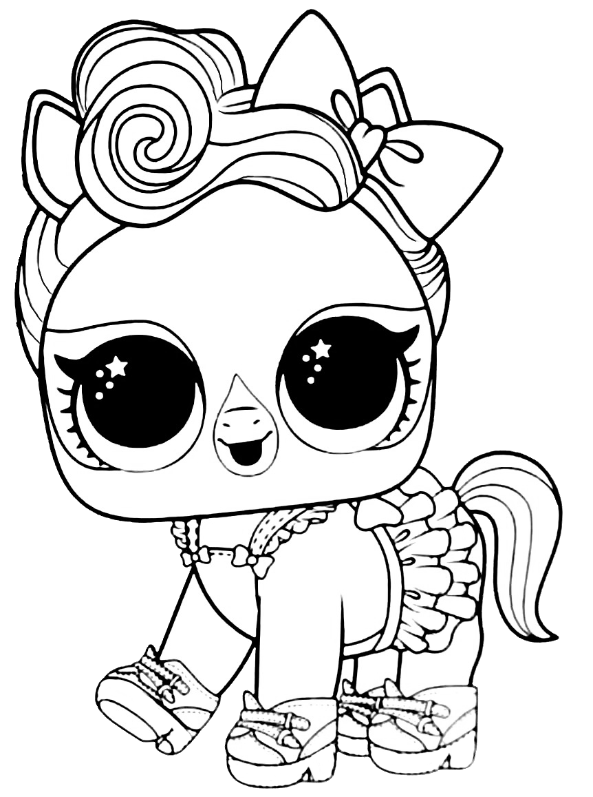 Lol Surprise Pets Free Coloring Pages Coloring Pages