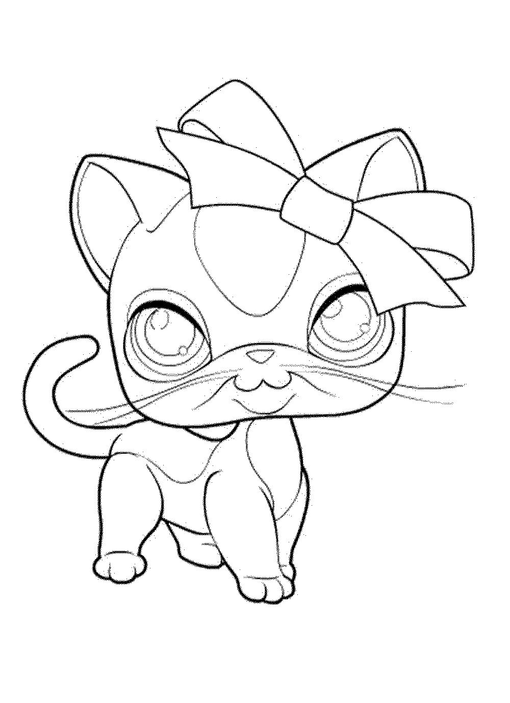 Lps Cat Coloring Pages At GetColorings Free Printable Colorings Pages To Print And Color