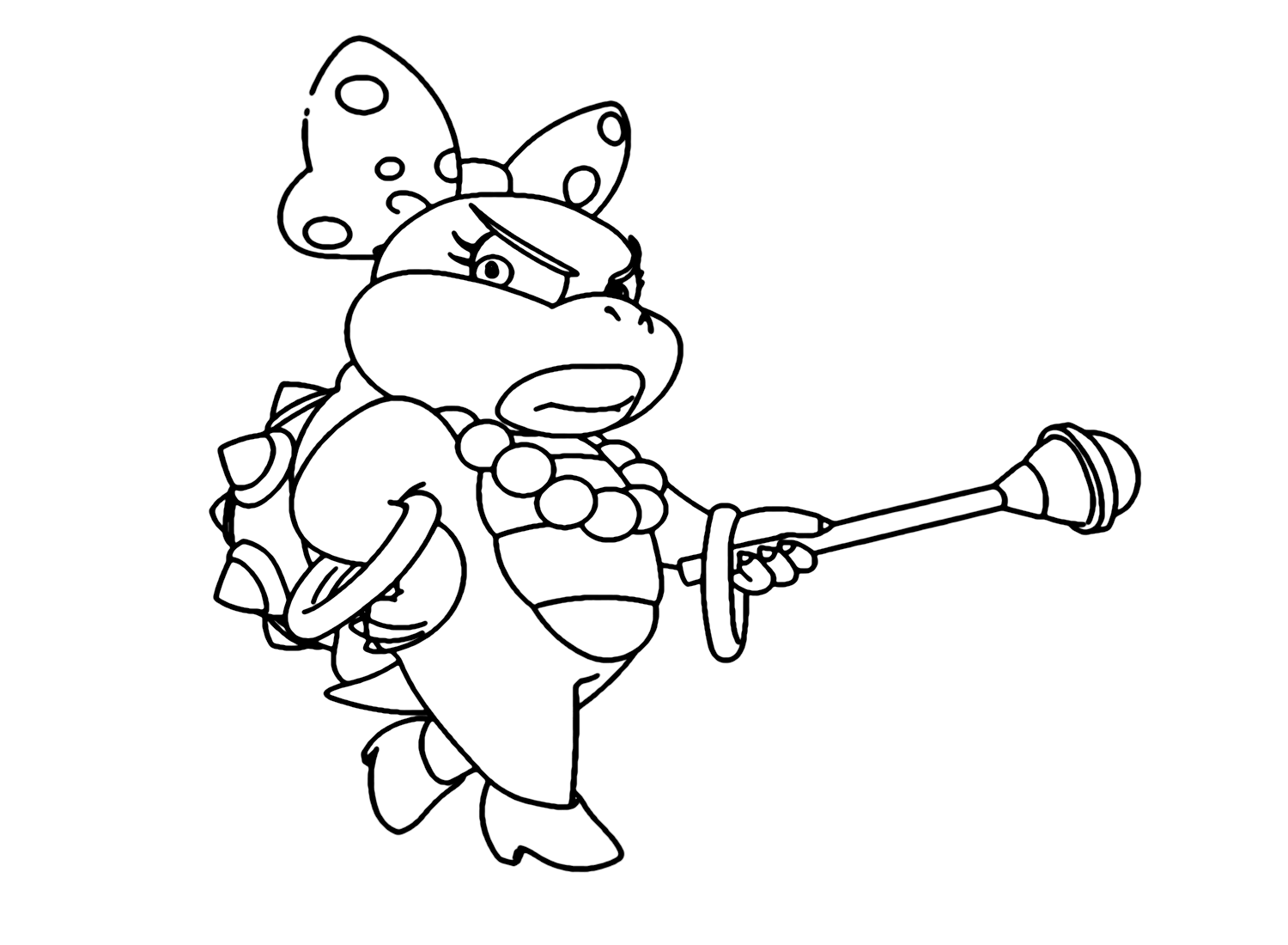 Ludwig Koopaling Printable Coloring Pages