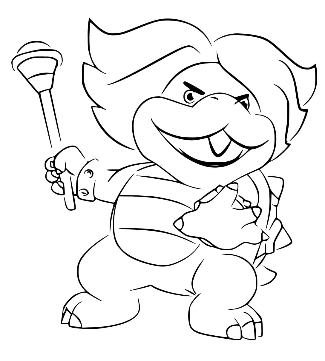 Ludwig Von Koopa Koopalings Coloring Page Download Print Or Color Online For Free