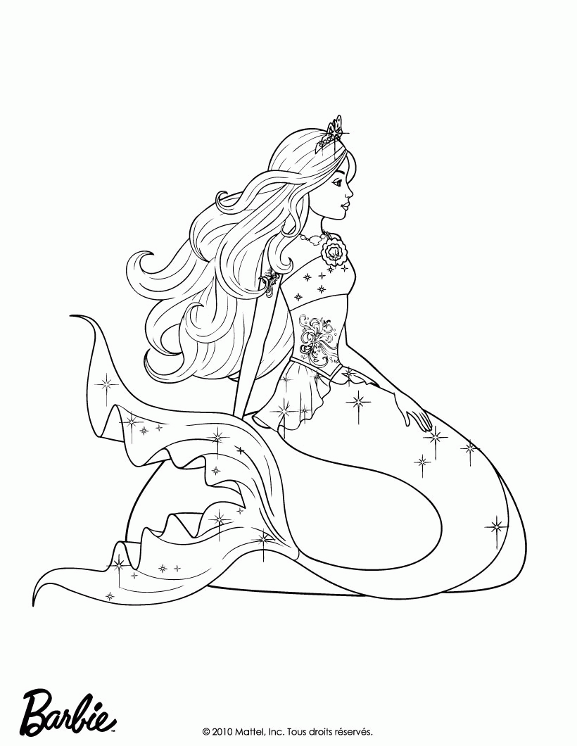 Mako Mermaid Coloring Pages Coloring Home