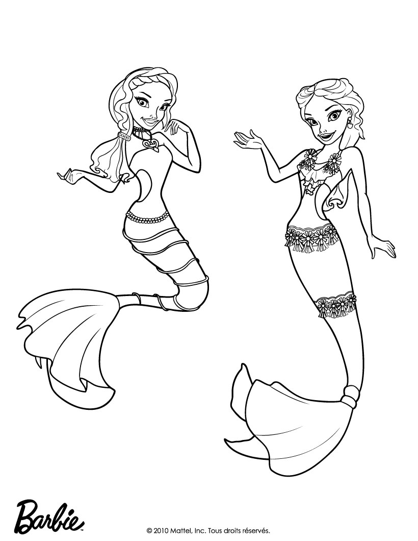 Mako Mermaids Coloring Pages Coloring Home